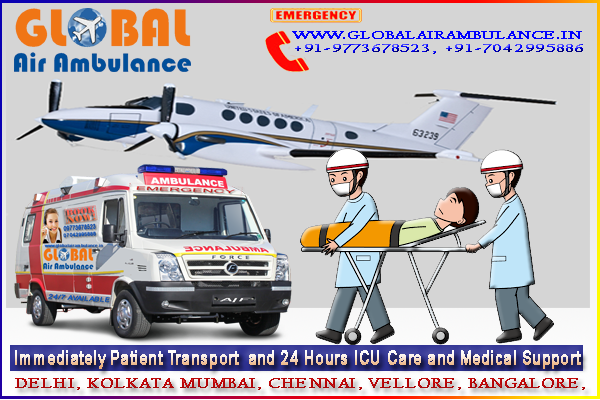 Global air-ambulance-delhi