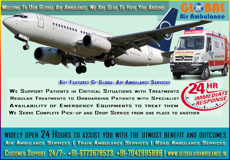 Global-Air-Ambulance-Ranchi-Delhi